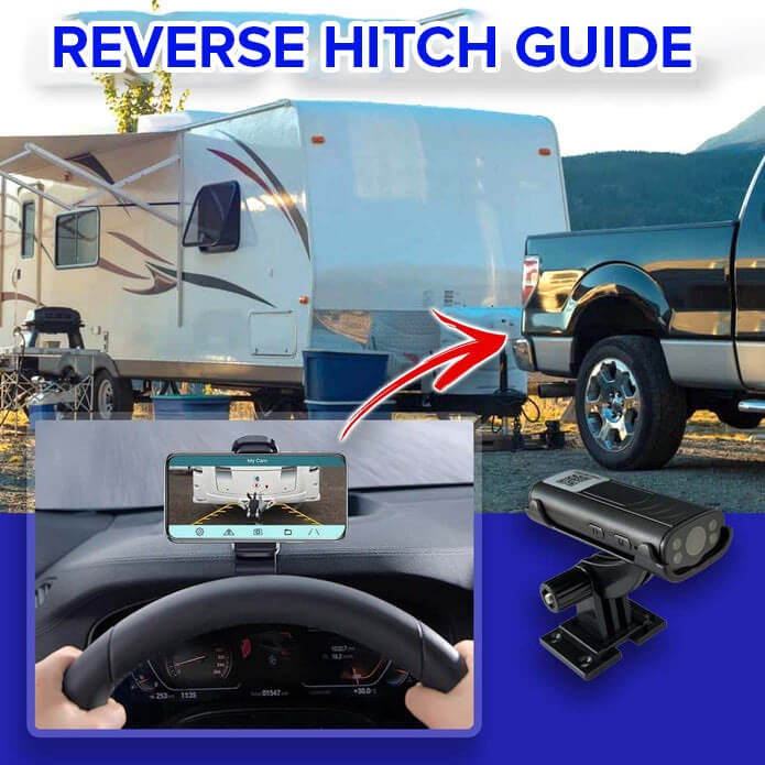 Reverse hitch guide illustration
